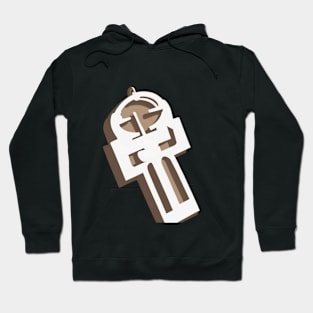 Elegant Spartan Helmet Pendant Design No. 486 Hoodie